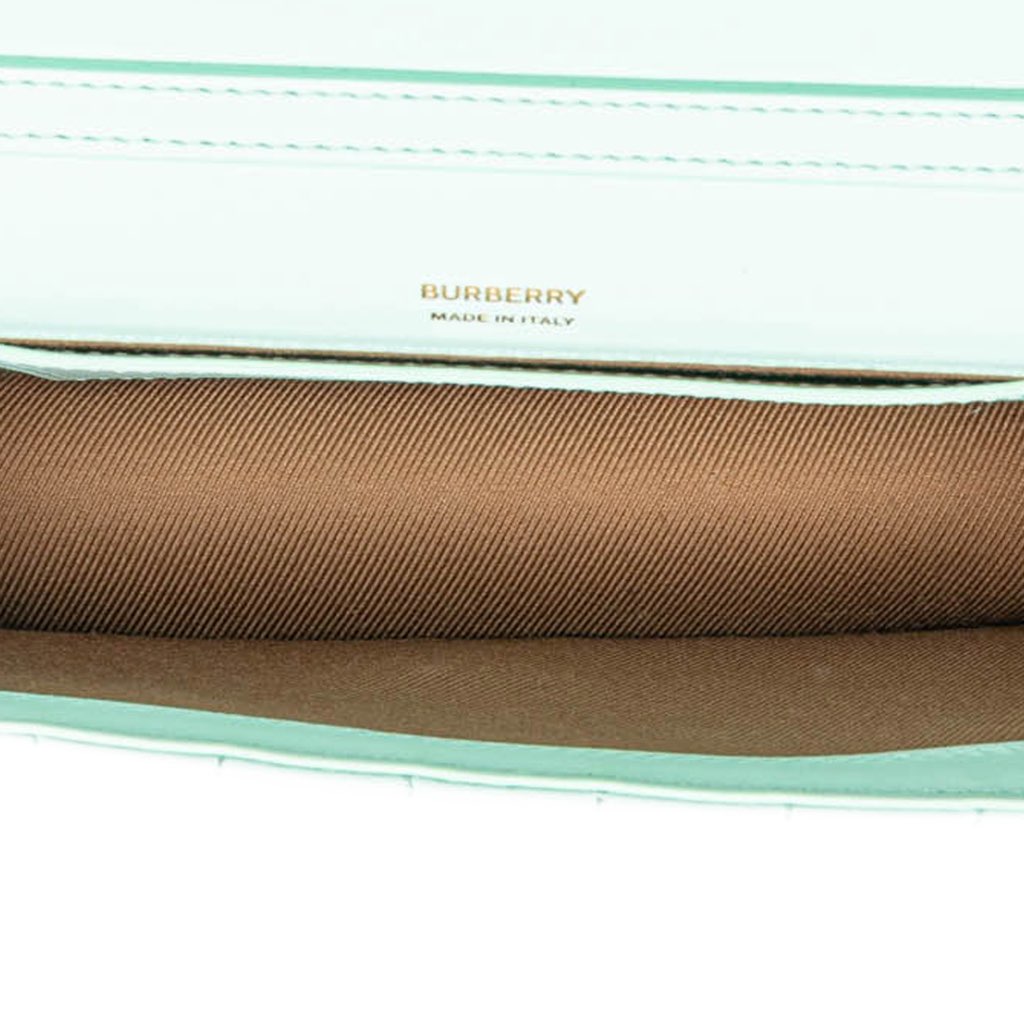 Burberry Quilted Leather Lola Clutch on Chain - 4