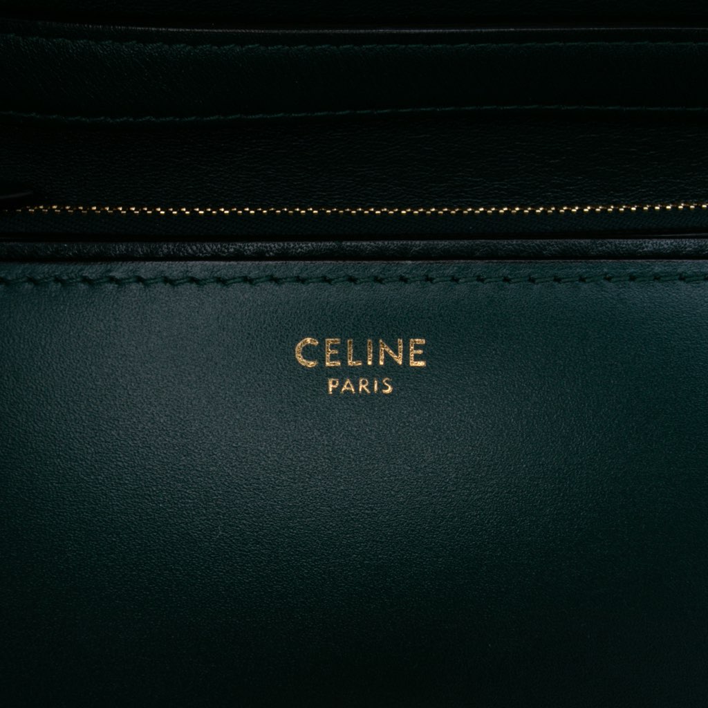 Celine Medium Calfskin Classic Box - Side view