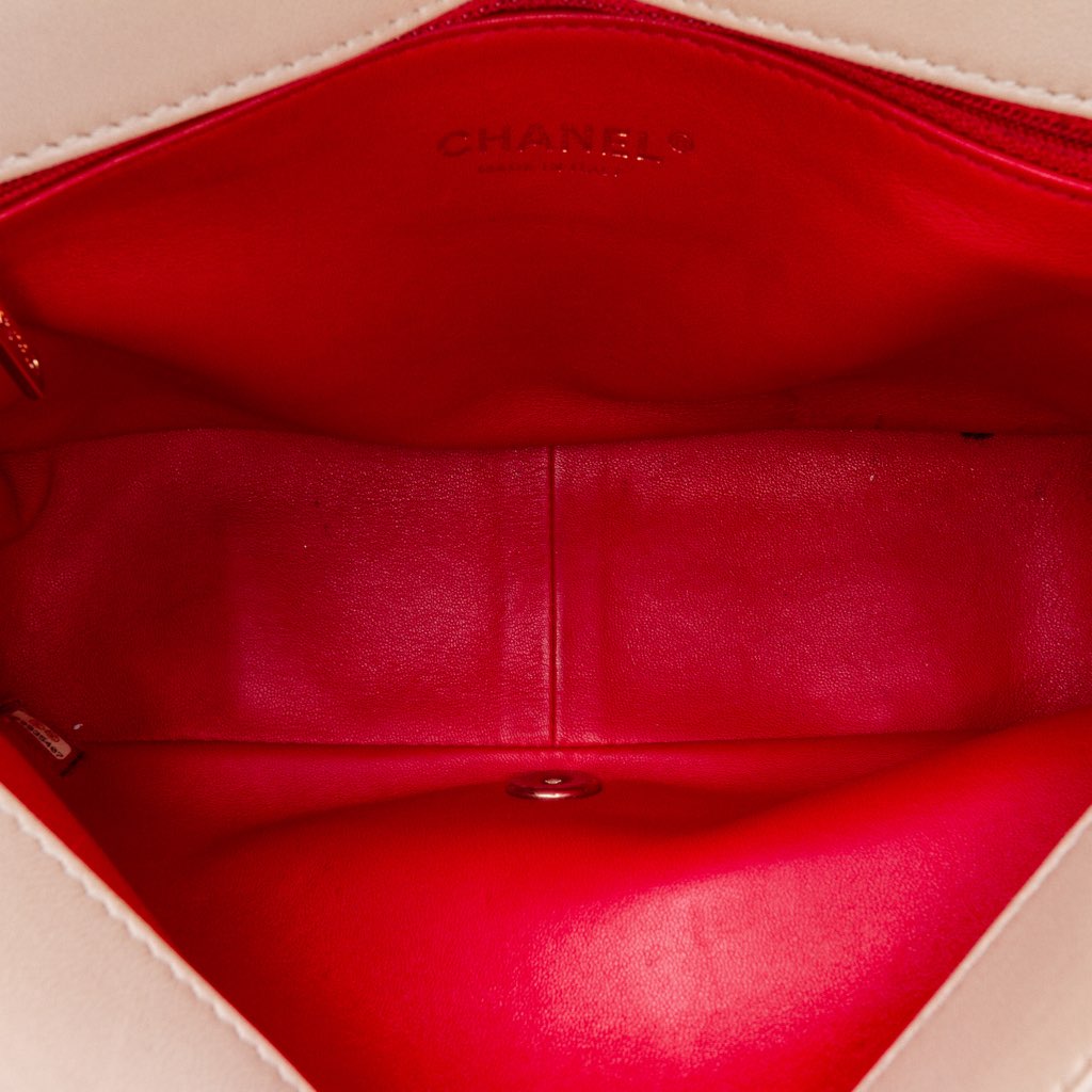 Chanel Medium Quilted Lambskin Carry Chic Flap - 4