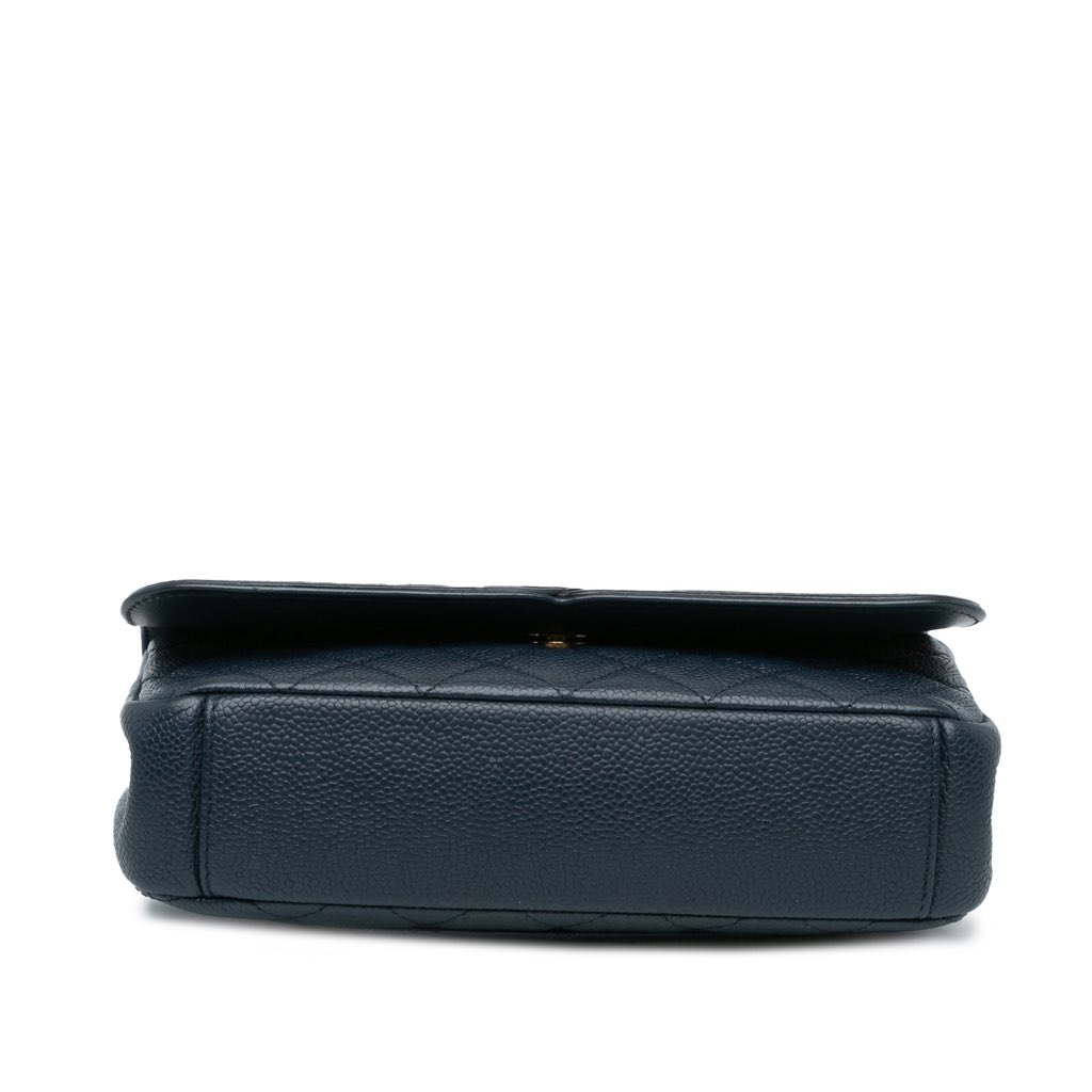 Chanel Small Bicolor Caviar CC Filigree Flap - 3