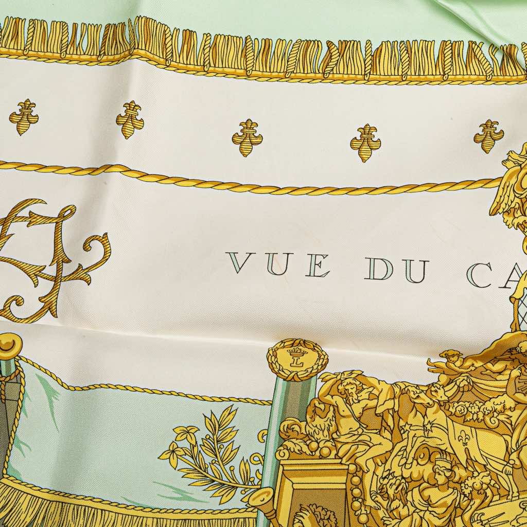 Hermès Vue Du Carrosse De La Galere La Reale Silk Scarf - Image 6