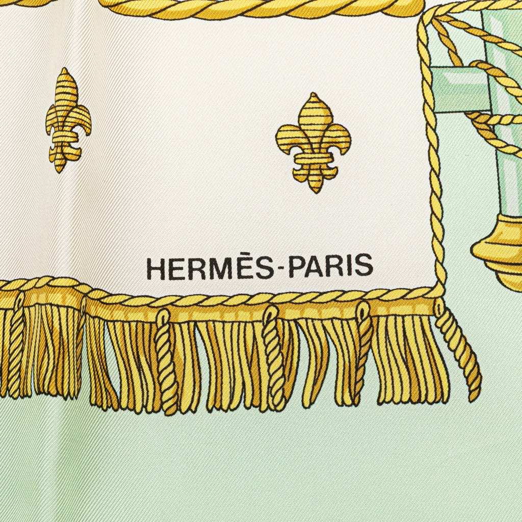 Hermès Vue Du Carrosse De La Galere La Reale Silk Scarf - 4