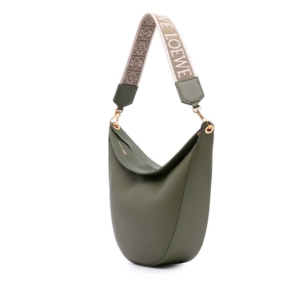 Loewe Small Leather Luna Hobo - Back view