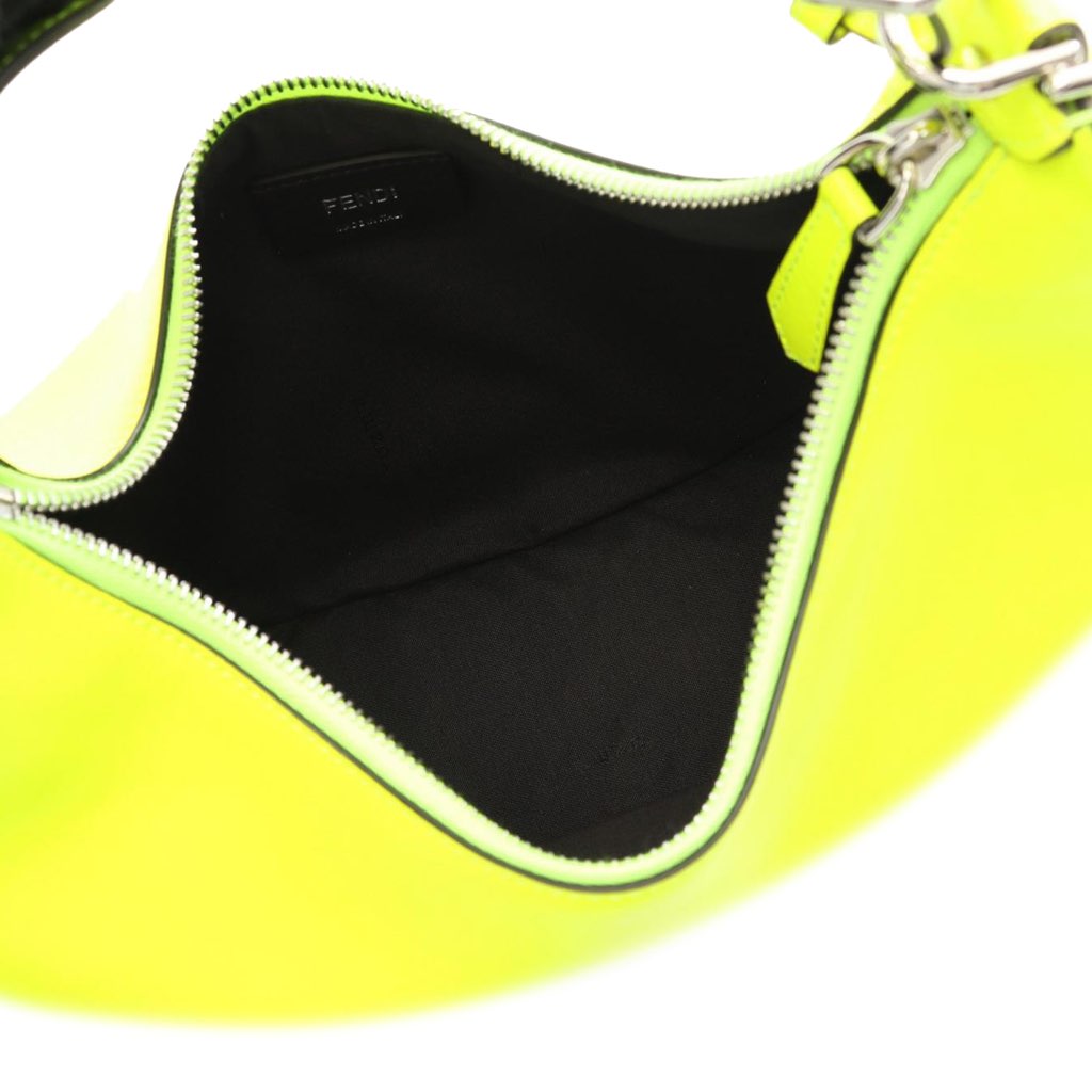 Fendi Small Vitello Grace Matte Fendigraphy Hobo - 3