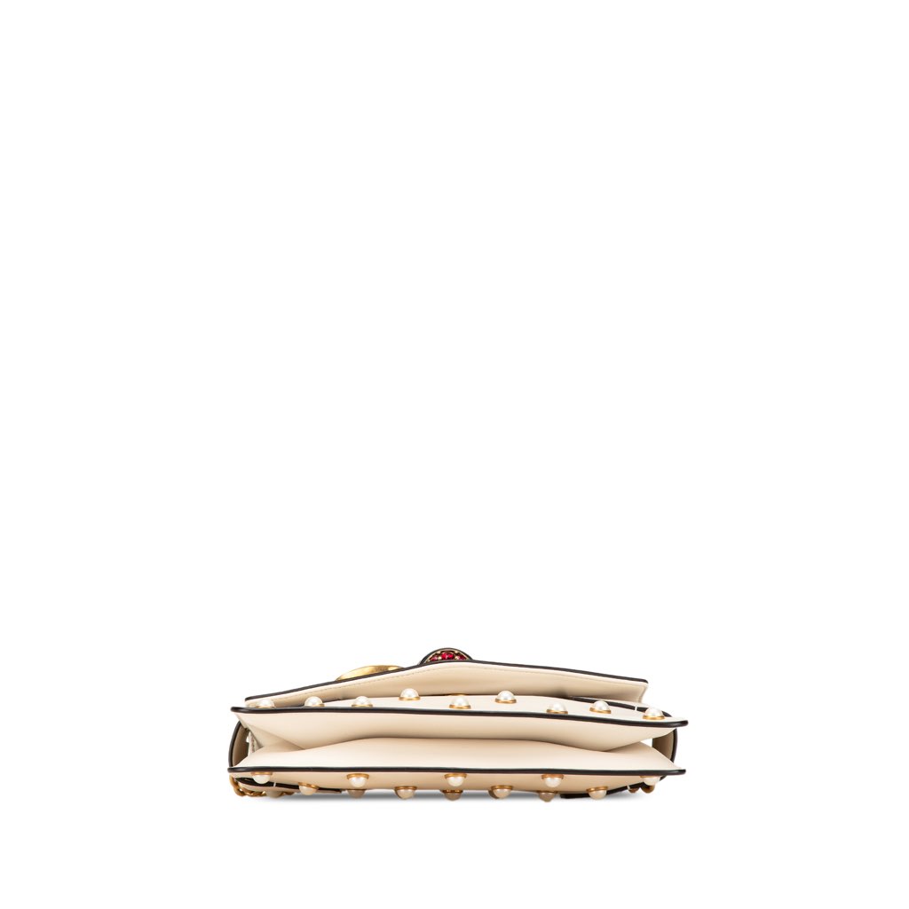 Gucci Mini Leather Queen Margaret Broadway Satchel - 3