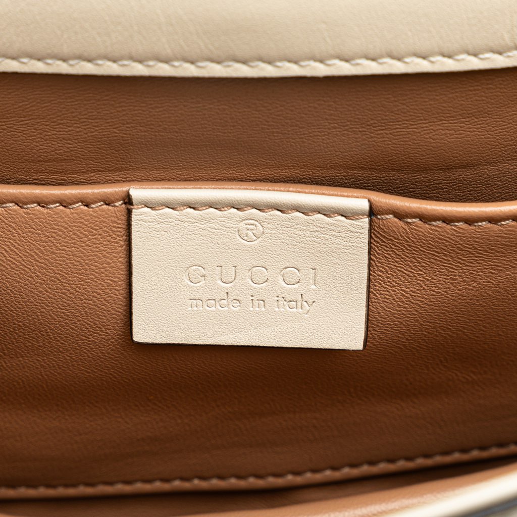 Gucci Mini Leather Queen Margaret Broadway Satchel - 5