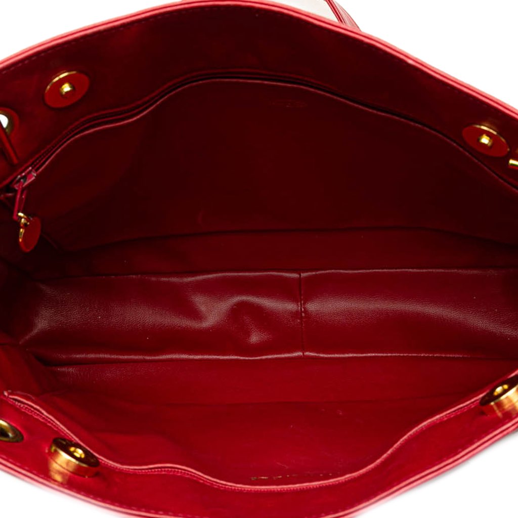 Chanel CC Lambskin Chain Tote - 4