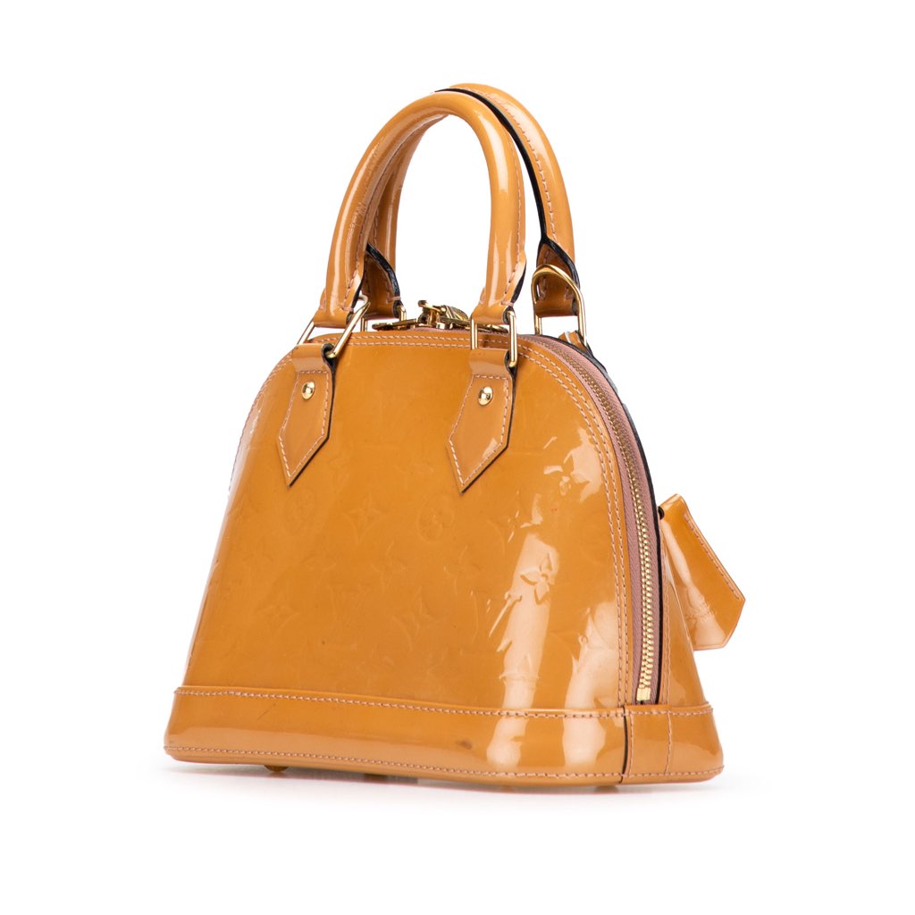 Louis Vuitton Monogram Vernis Alma BB - Back view