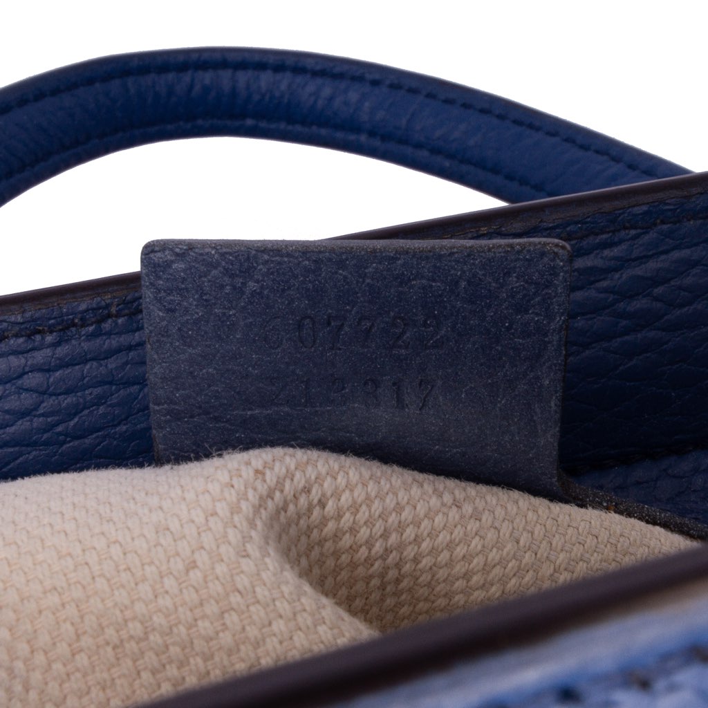 Gucci Medium Dollar Calf Soho Top Handle Convertible Tote - 5