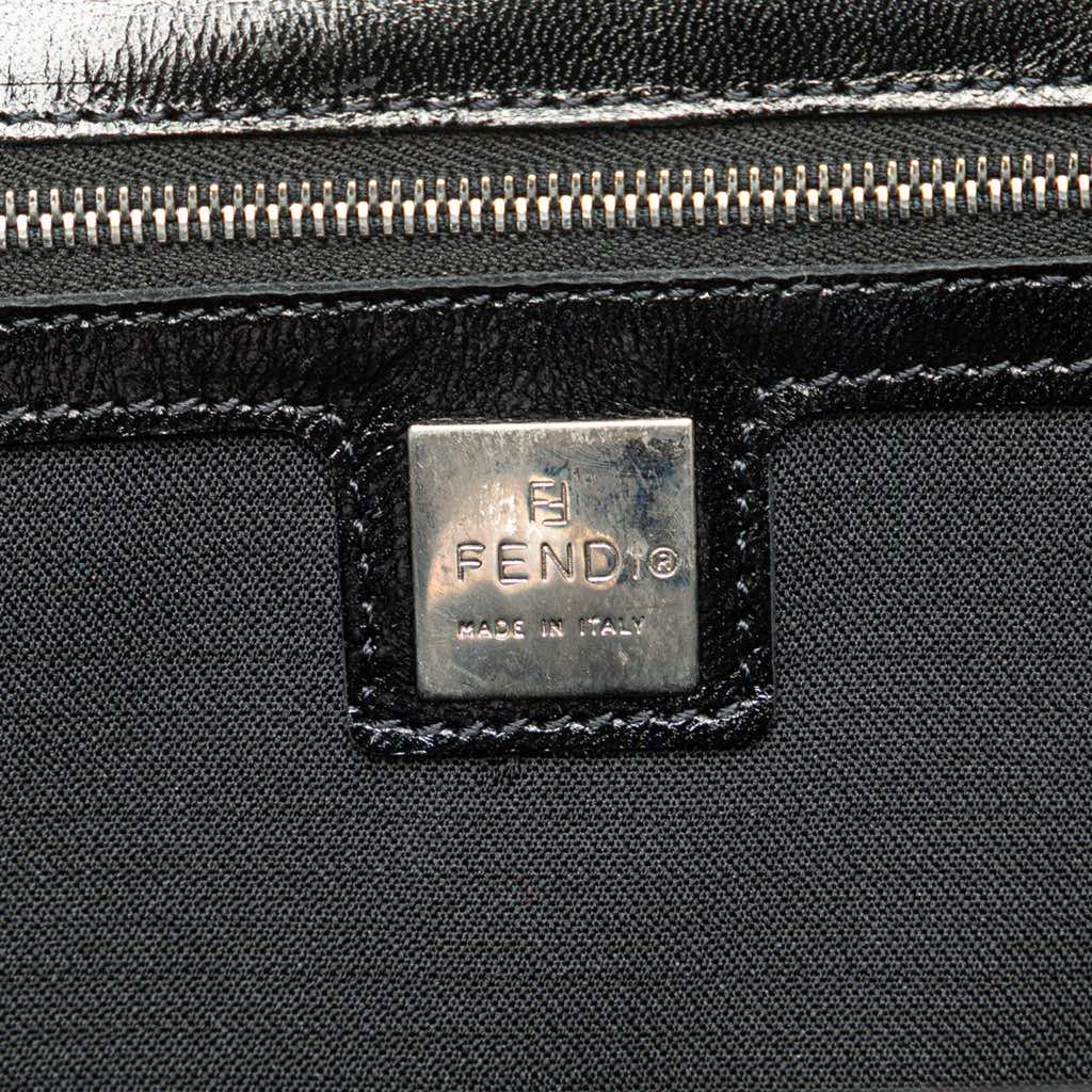 Fendi Velvet Shoulder Bag - Side view