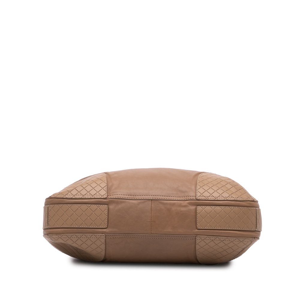 Bottega Veneta Intrecciomirage Trimmed Leather Crossbody - Image 6