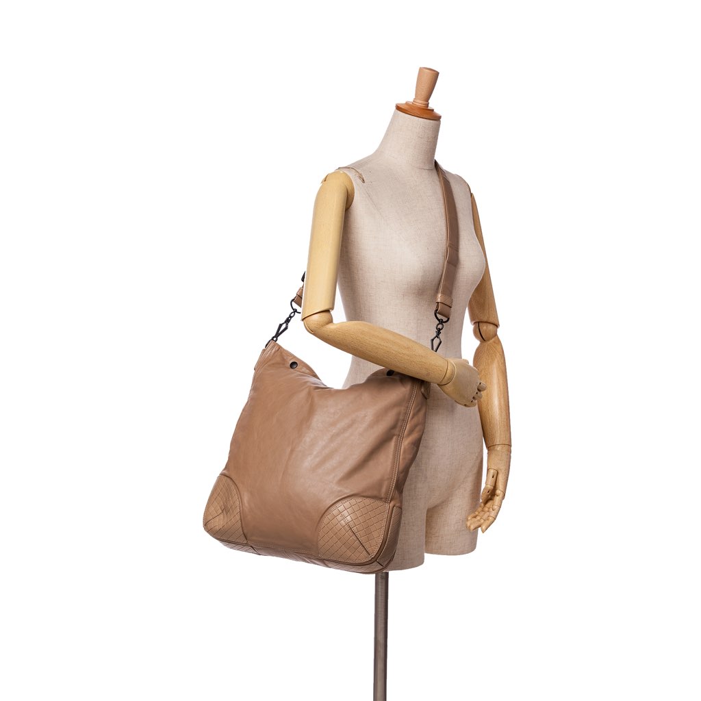 Bottega Veneta Intrecciomirage Trimmed Leather Crossbody - Image 12