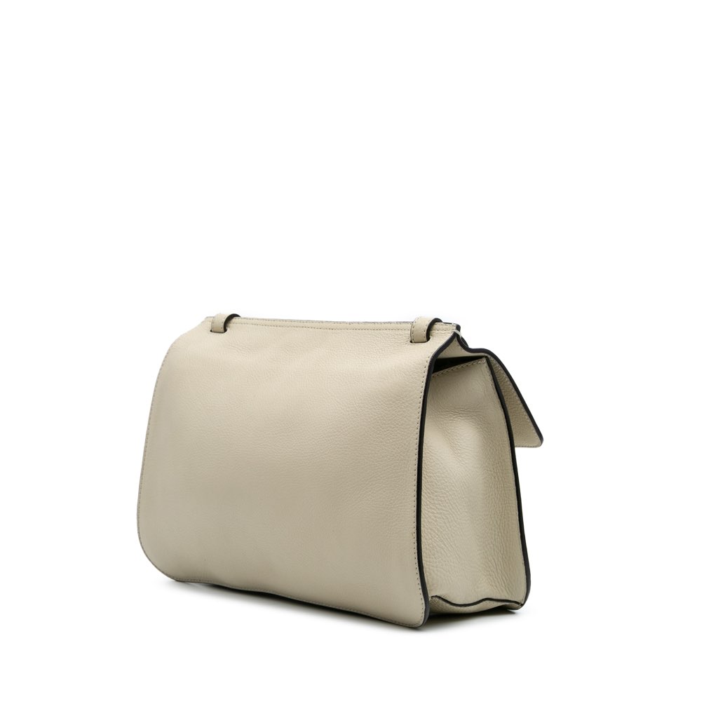 Gucci Medium Leather Bamboo Daily Crossbody - 2