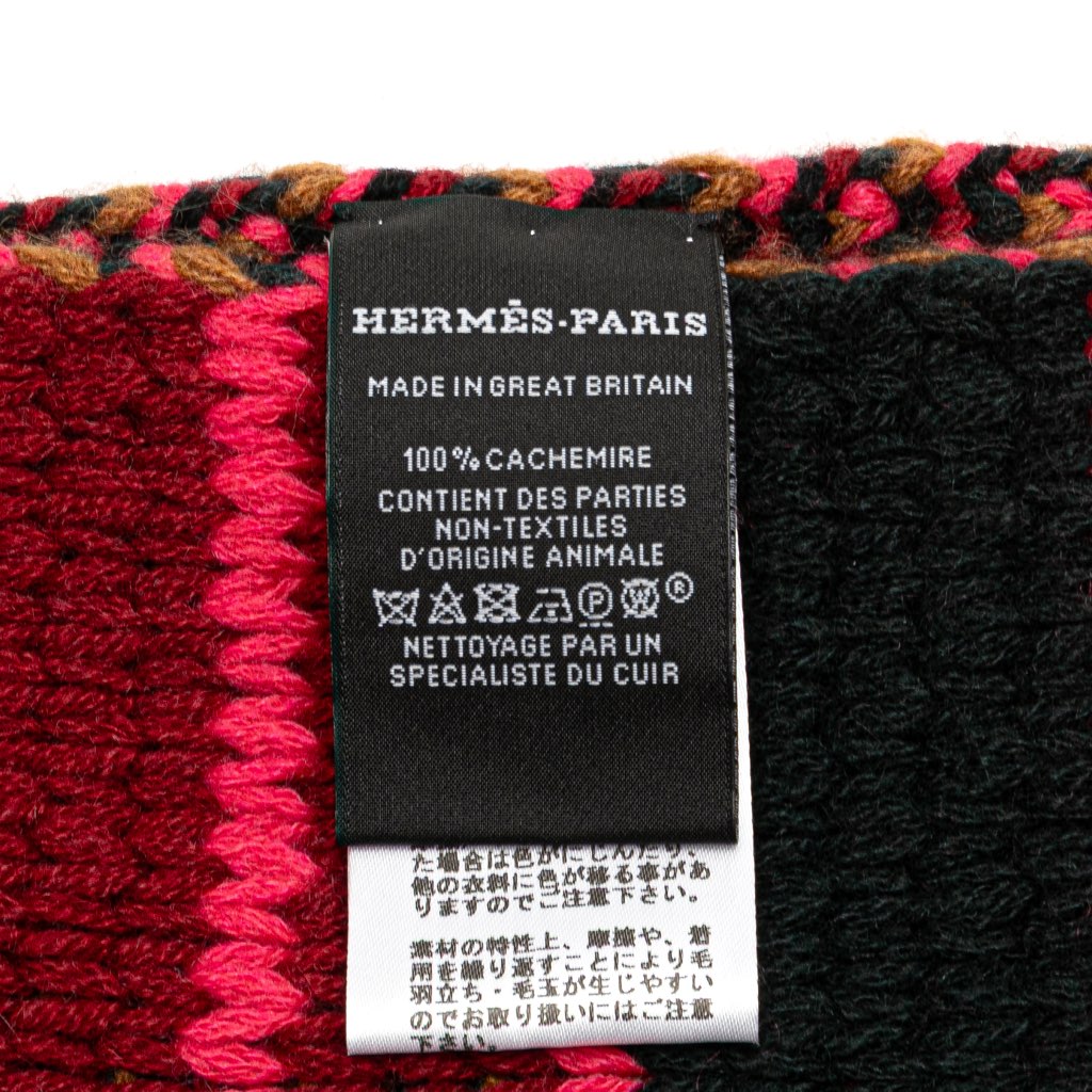 Hermès Grande Tenue Cashmere Scarf - 4