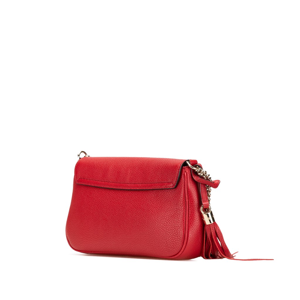 Gucci Medium Leather Soho Chain Flap Crossbody - 2