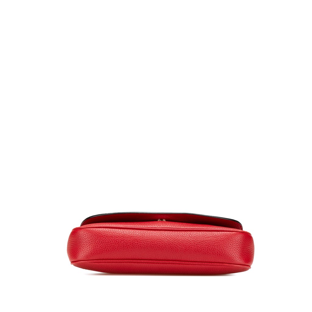 Gucci Medium Leather Soho Chain Flap Crossbody - 3