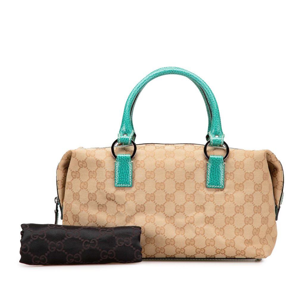 Gucci GG Canvas Boston Bag - Image 15