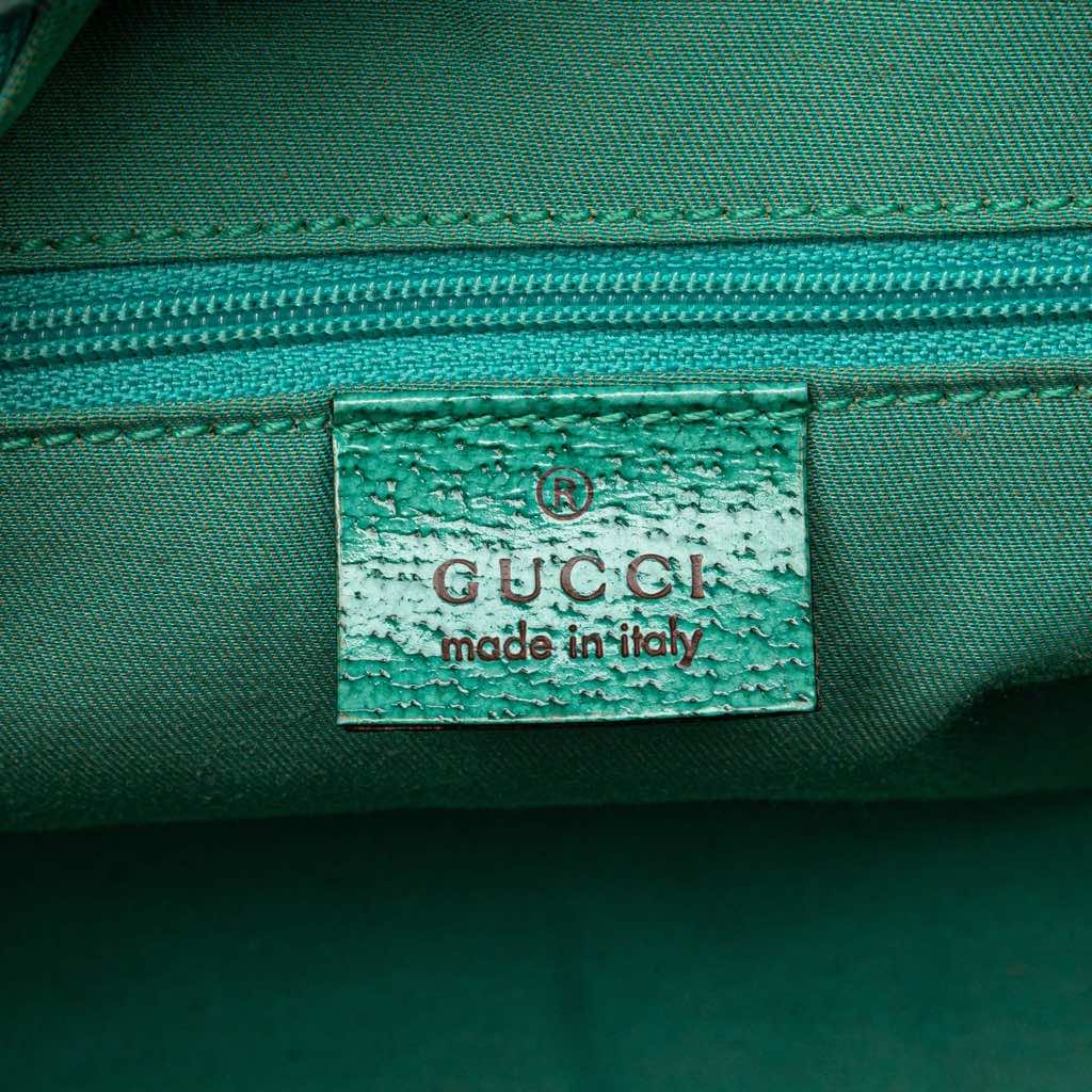 Gucci GG Canvas Boston Bag - Side view