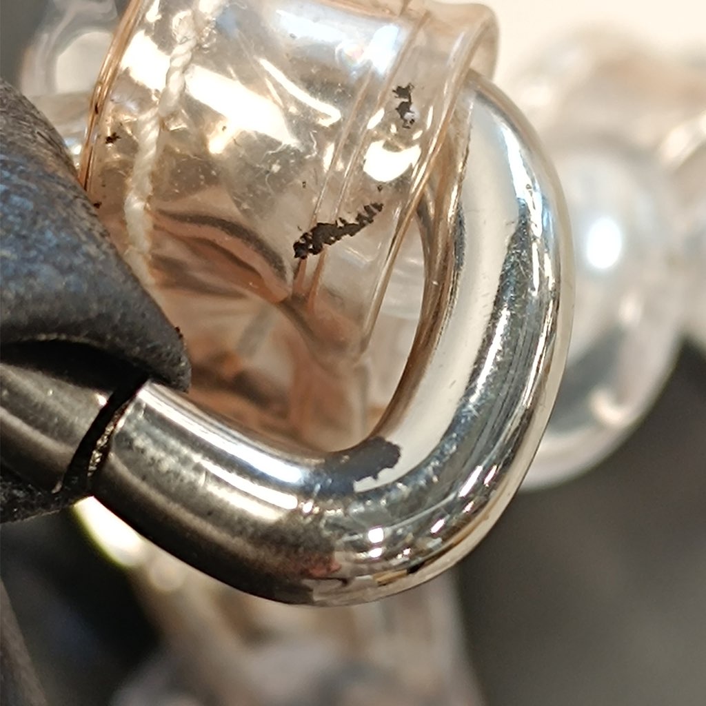 Chanel Tweed and Resin Shopping Bag - Image 12