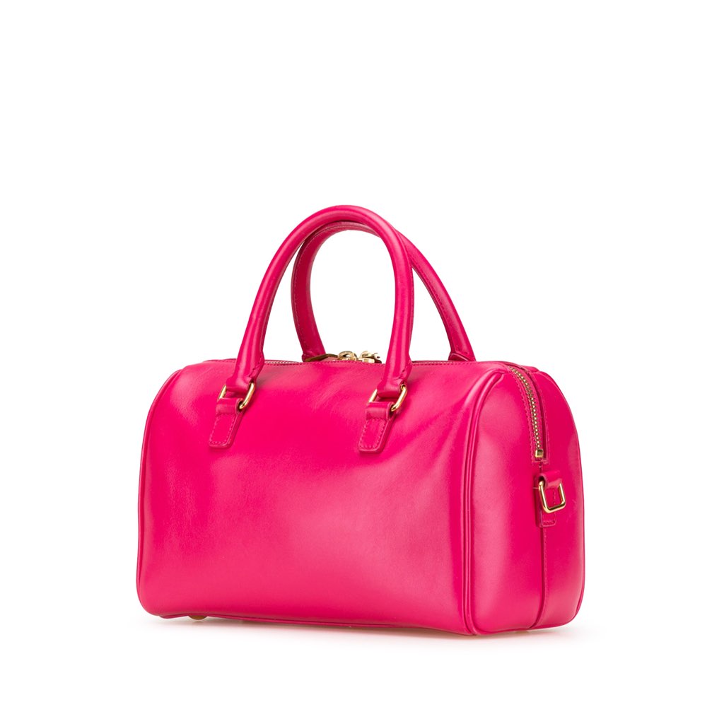 Saint Laurent Baby Leather Classic Duffle Satchel - 2