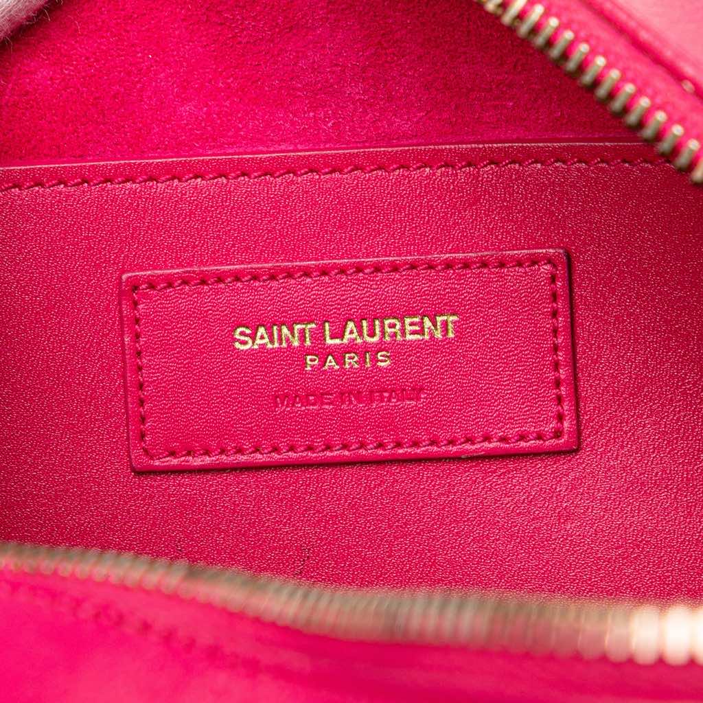 Saint Laurent Baby Leather Classic Duffle Satchel - 5