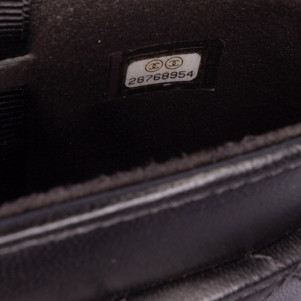 Chanel CC Quilted Lambskin Chain Around Phone Holder - 5