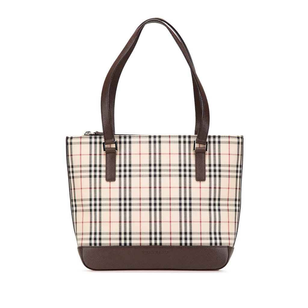 Burberry House Check Canvas Tote