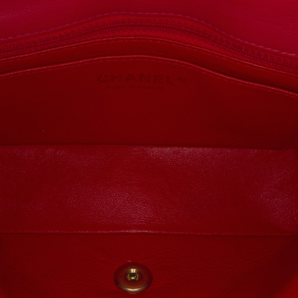 Chanel Mini Rectangular Classic Lambskin Single Flap - Detail 1
