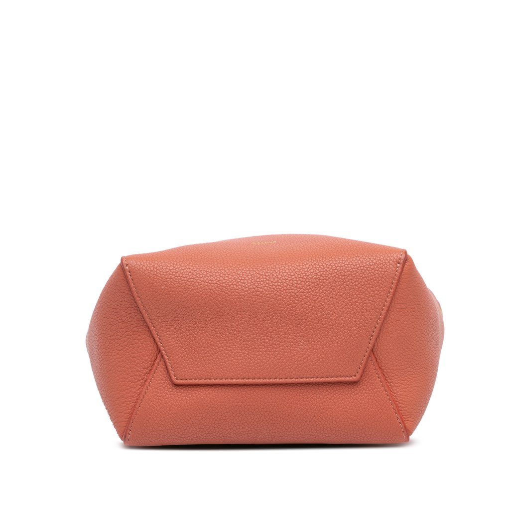 Celine Small Leather Seau Sangle - 3