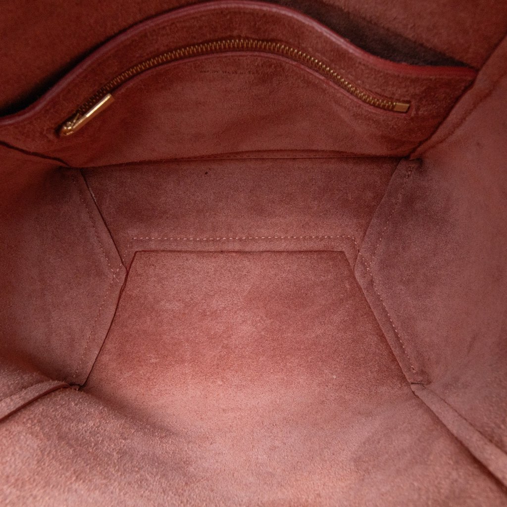 Celine Small Leather Seau Sangle - 4