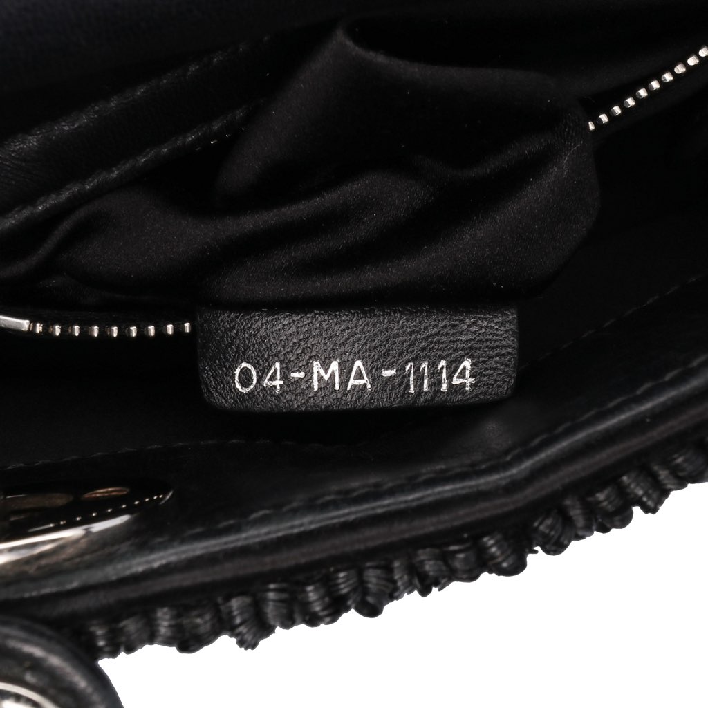 Dior Mini Satin Sequin Embellished Lady Dior - 5