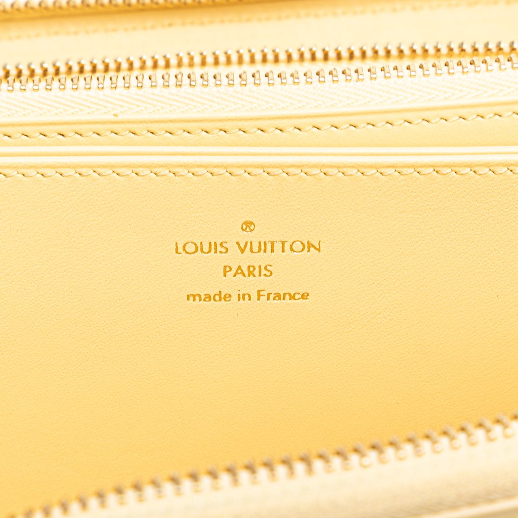 Louis Vuitton Embossed Calfskin Nanogram Zippy Wallet - 5