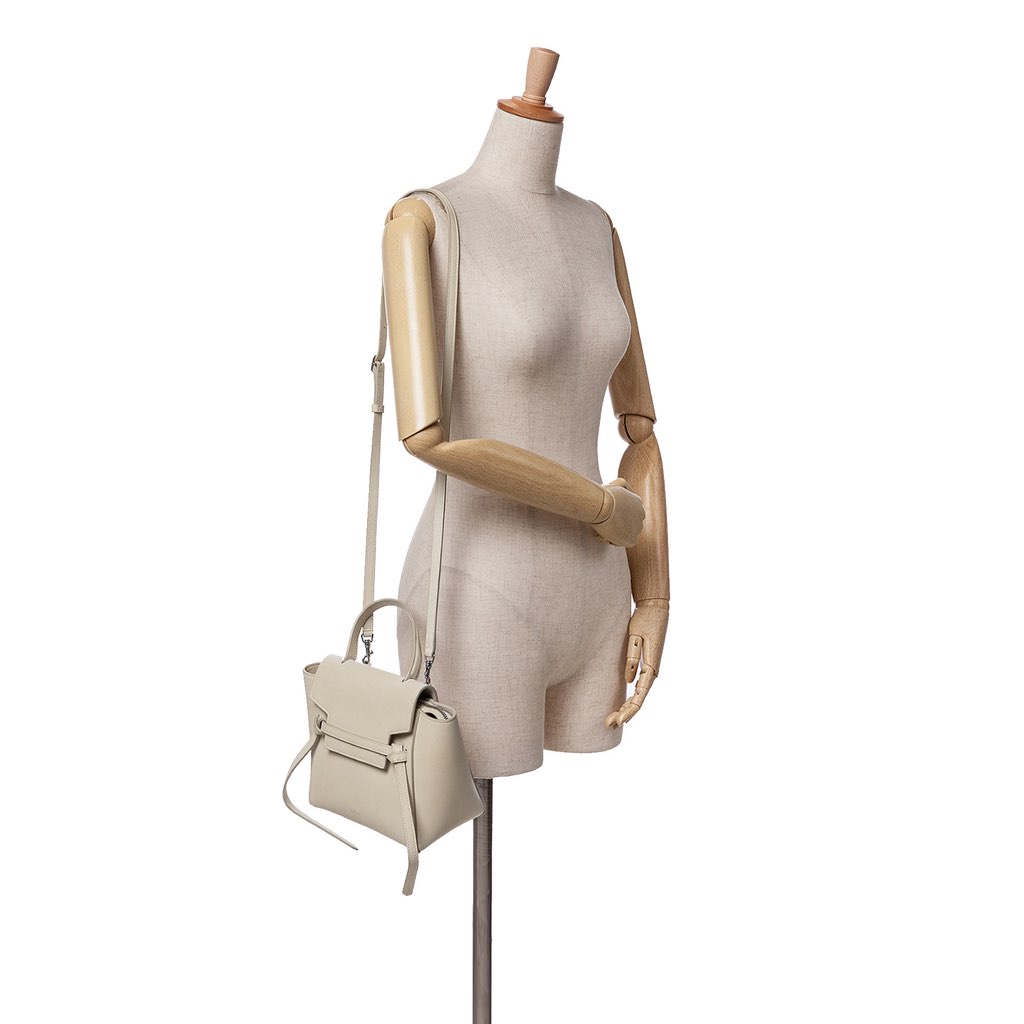 Celine Nano Grained Calfskin Belt Bag - Image 12