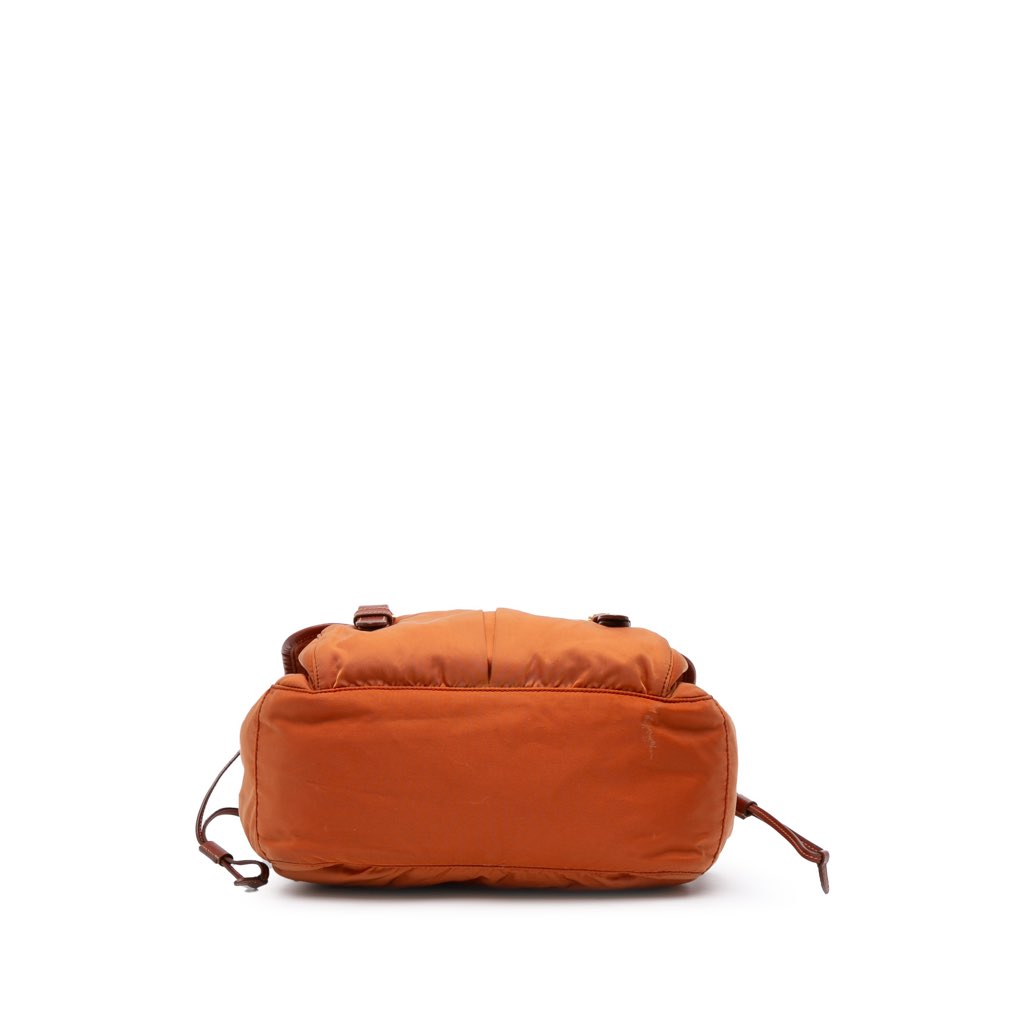 Prada Tessuto Zip Double Buckle Messenger Bag - 3