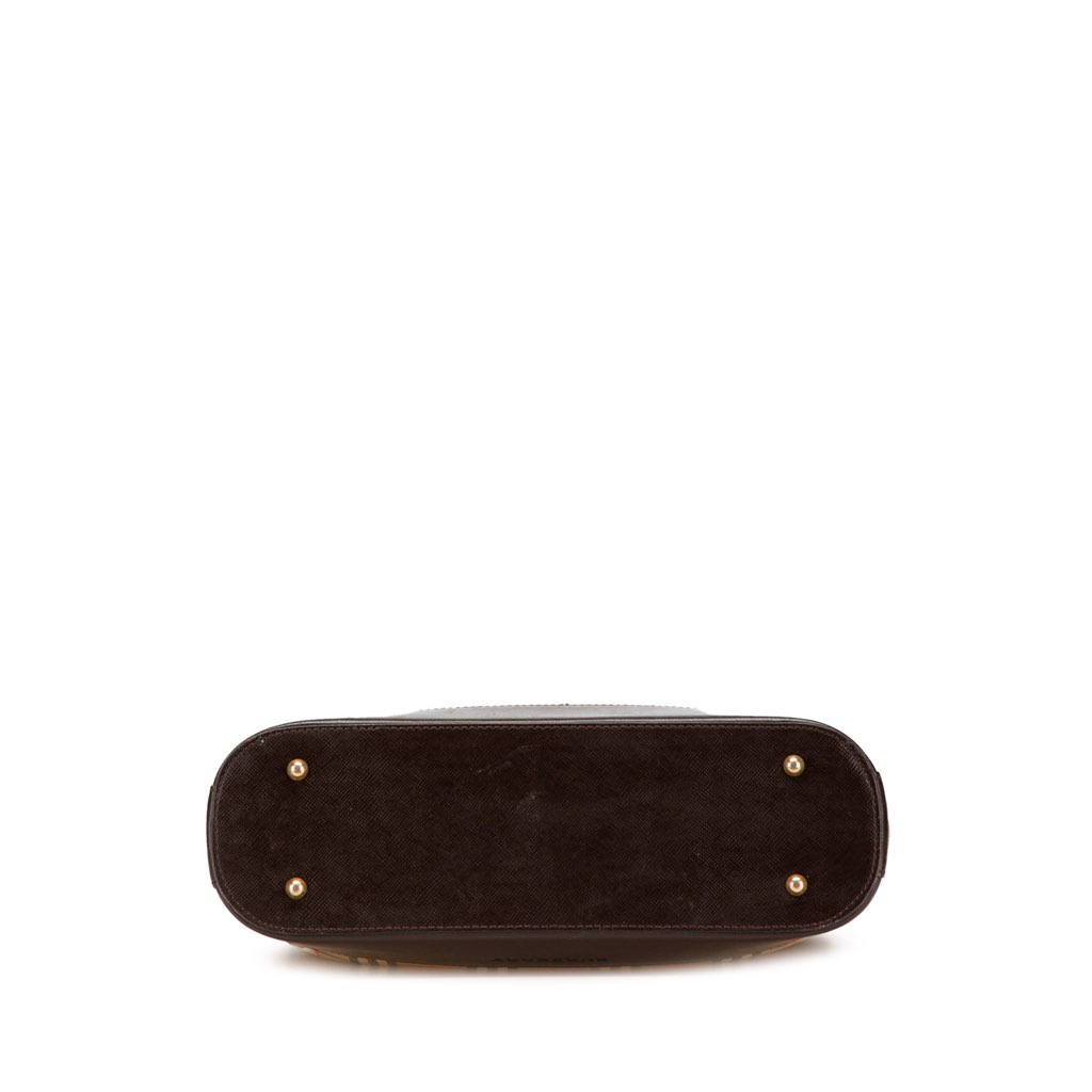 Burberry Haymarket Check Canvas Shoulder Bag - 3