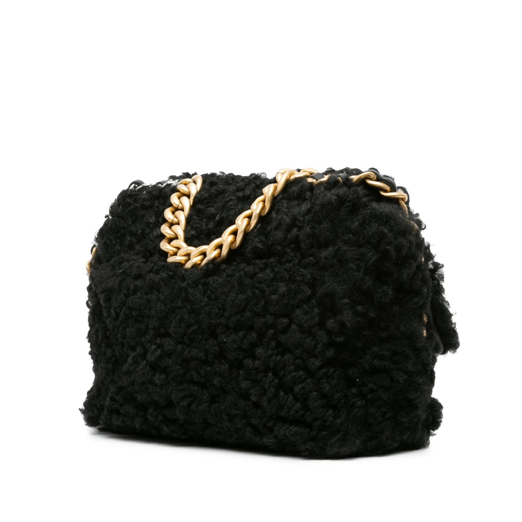 Chanel Medium Shearling 19 Flap - 2