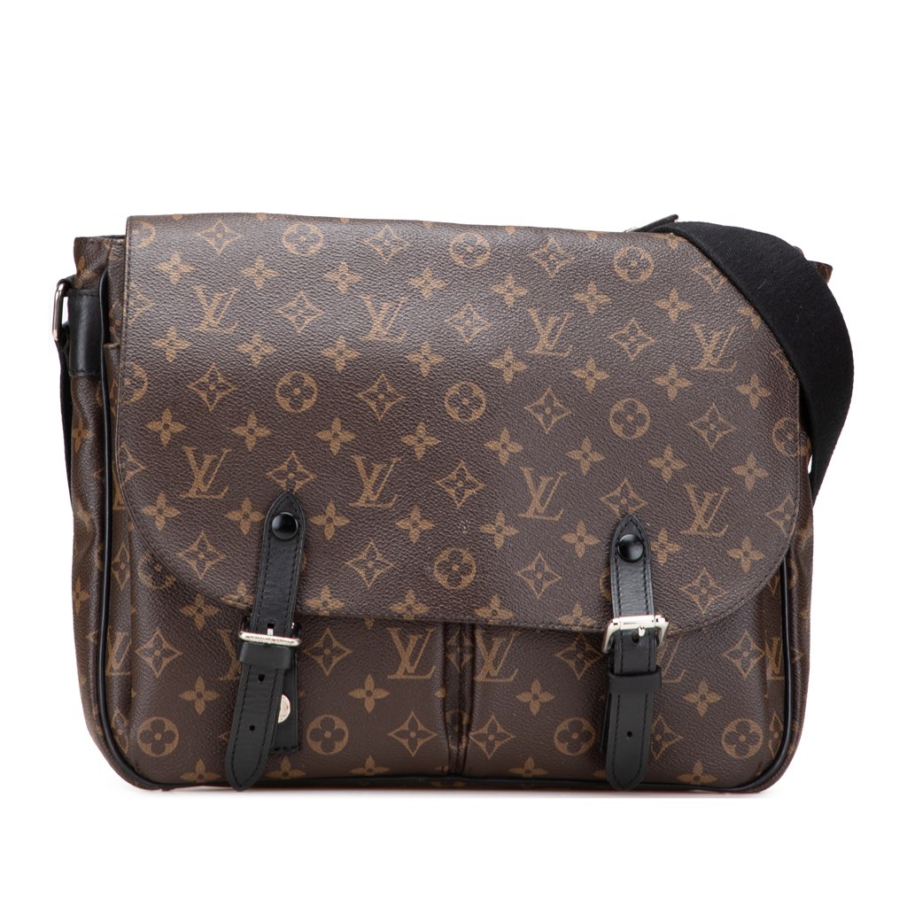 Louis Vuitton Monogram Macassar Christopher Messenger
