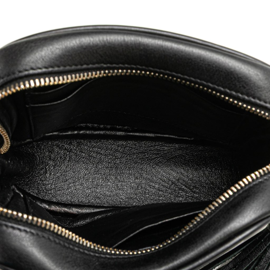 Saint Laurent Nappa Monogram Star Blogger Bag - 4