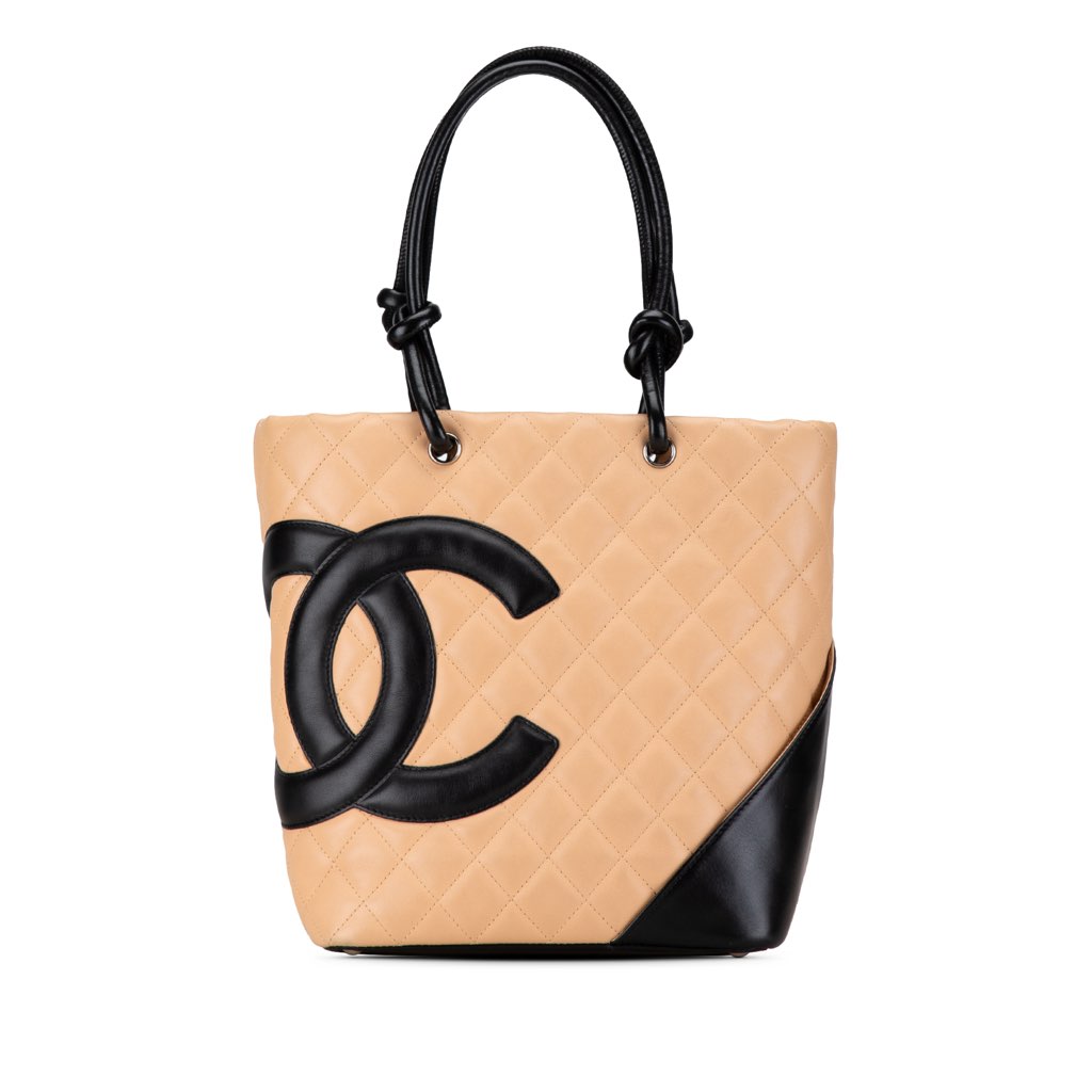 Chanel Medium Lambskin Cambon Ligne Tote