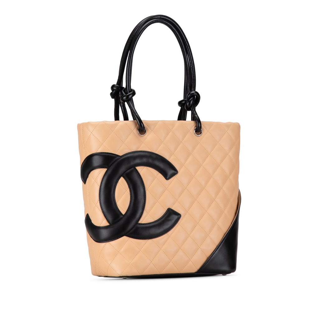 Chanel Medium Lambskin Cambon Ligne Tote - Back view