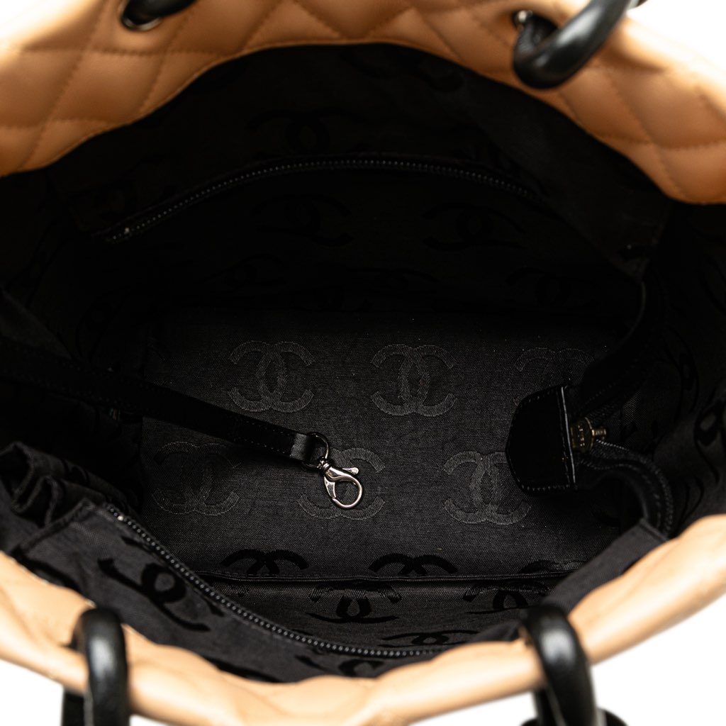Chanel Medium Lambskin Cambon Ligne Tote - Side view