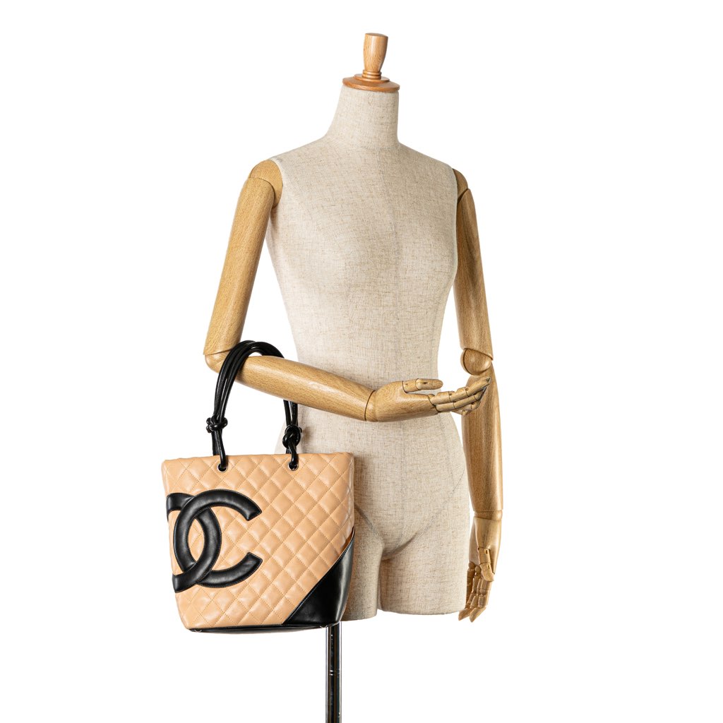 Chanel Medium Lambskin Cambon Ligne Tote - Image 12
