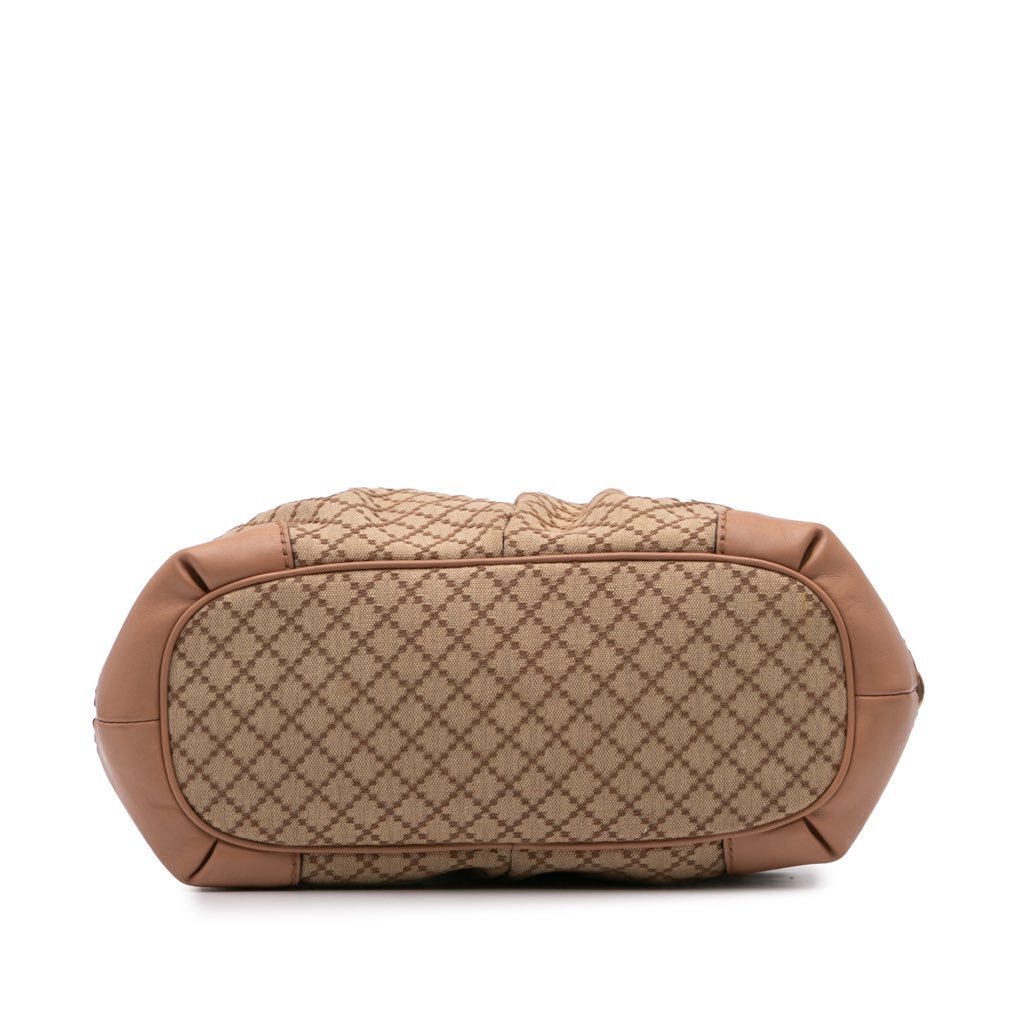 Gucci Diamante Canvas Sukey Satchel - 3
