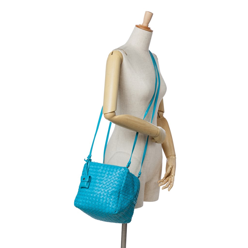 Bottega Veneta Nappa Intrecciato Cube Crossbody - Image 13