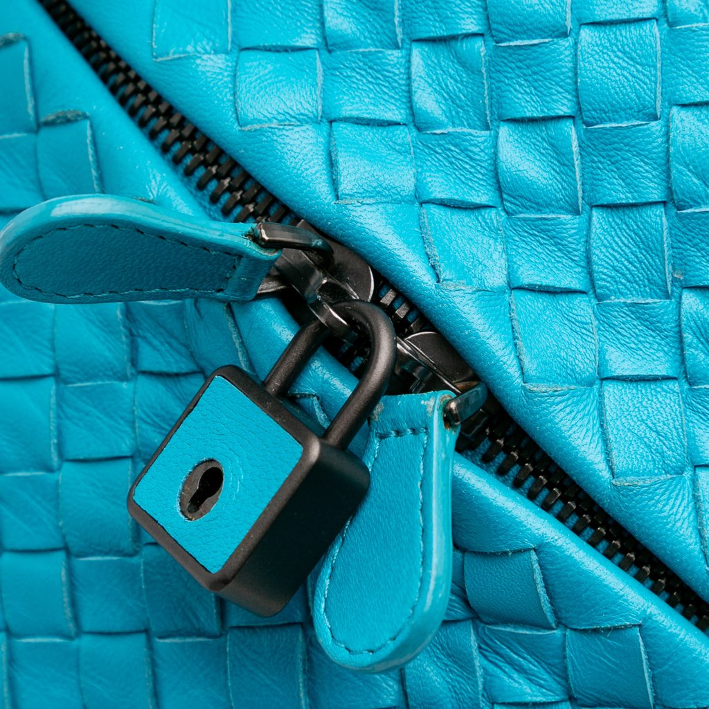 Bottega Veneta Nappa Intrecciato Cube Crossbody - Image 10