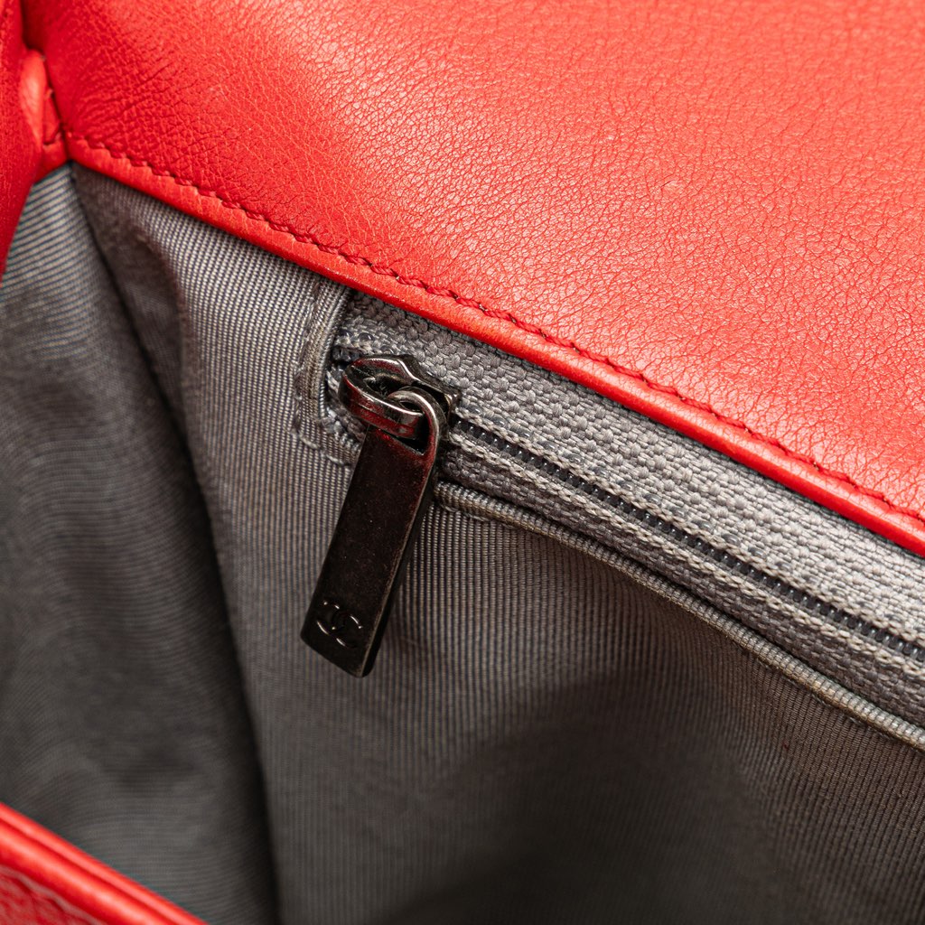 Chanel Medium Quilted Calfskin Wild Stitch Boy Flap - Detail 2