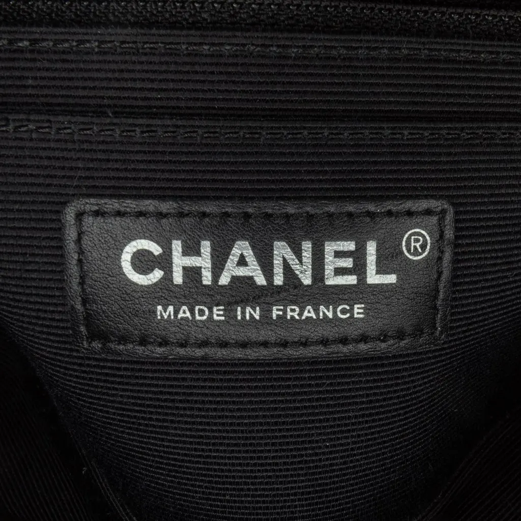 Chanel Mini Rectangular Classic Ribbon Tweed Double Flap White Tweed Very good - Box View