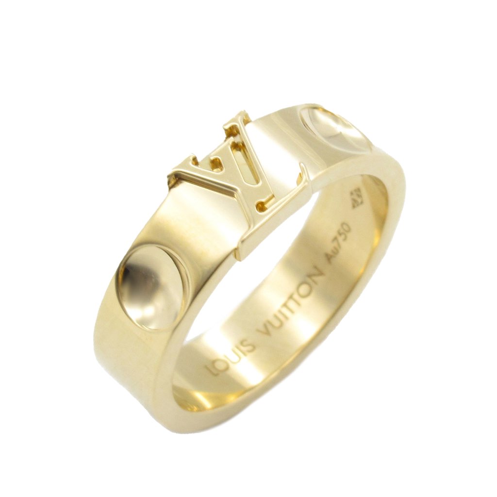Louis Vuitton 18K Yellow Gold Empreinte Ring - 2