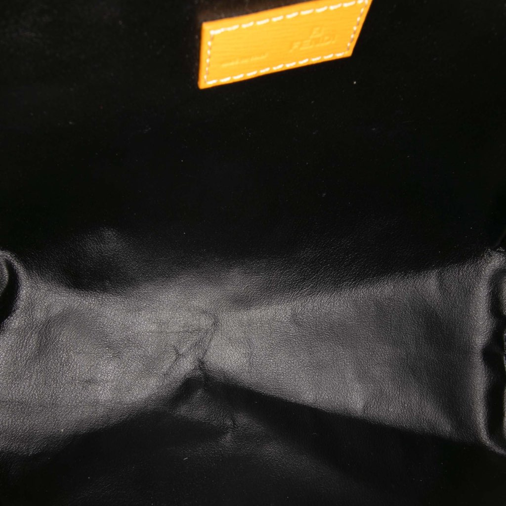 Fendi Zebra Print Canvas Handbag - 4