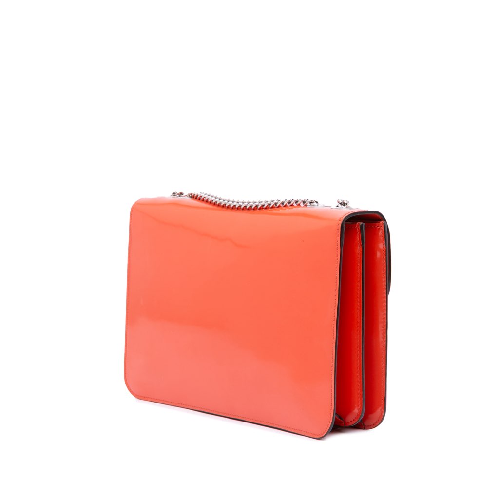 Gucci Medium Patent Dollar Interlocking G Crossbody - 2